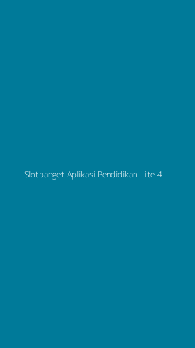 Tampilan Antarmuka Aplikasi Slotbanget Aplikasi Pendidikan Lite - 4