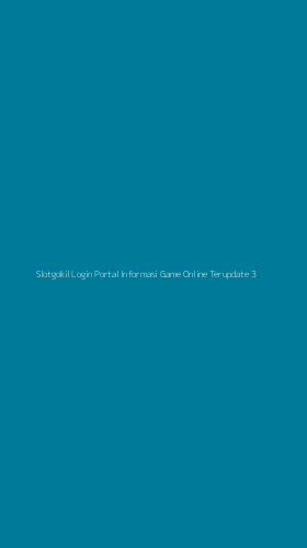 Tampilan Antarmuka Aplikasi Slotgokil Login Portal Informasi Game Online Terupdate - 3