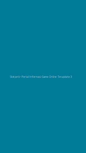 Tampilan Antarmuka Aplikasi Slotpetir Portal Informasi Game Online Terupdate - 3