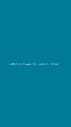 Tampilan Antarmuka Aplikasi Slotter99 Cara Main Togel Colok Jitu Pemula - 1