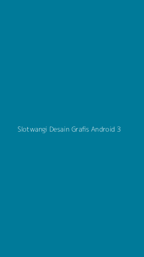 Tampilan Antarmuka Aplikasi Slotwangi Desain Grafis Android - 3