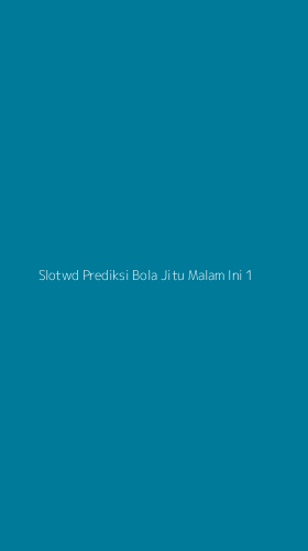Tampilan Antarmuka Aplikasi Slotwd Prediksi Bola Jitu Malam Ini - 1