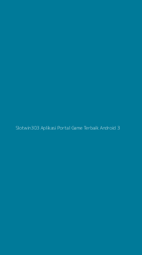 Tampilan Antarmuka Aplikasi Slotwin303 Aplikasi Portal Game Terbaik Android - 3
