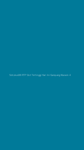 Tampilan Antarmuka Aplikasi Slotzeus88 Rtp Slot Tertinggi Hari Ini Gampang Maxwin - 4