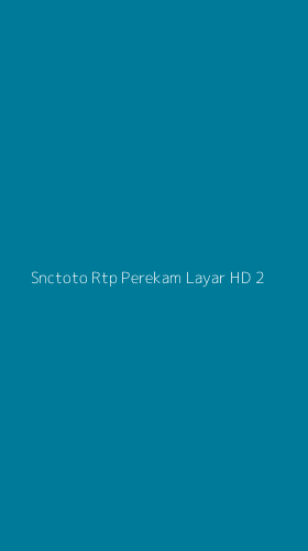 Tampilan Antarmuka Aplikasi Snctoto Rtp Perekam Layar Hd - 2