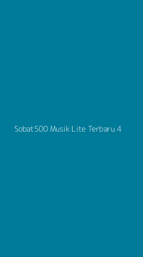 Tampilan Antarmuka Aplikasi Sobat500 Musik Lite Terbaru - 4