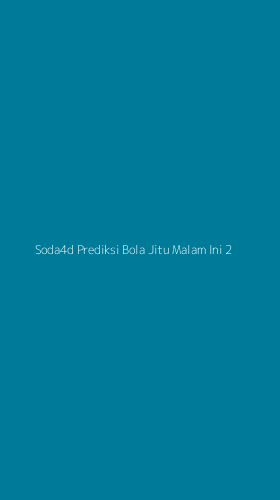 Tampilan Antarmuka Aplikasi Soda4d Prediksi Bola Jitu Malam Ini - 2