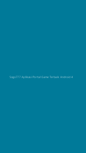 Tampilan Antarmuka Aplikasi Sogo777 Aplikasi Portal Game Terbaik Android - 4