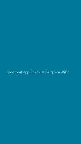 Tampilan Antarmuka Aplikasi Sogotogel App Download Template Web - 1