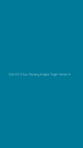 Tampilan Antarmuka Aplikasi Solo33 Situs Pasang Angka Togel Aman - 4