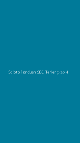 Tampilan Antarmuka Aplikasi Soloto Panduan Seo Terlengkap - 4