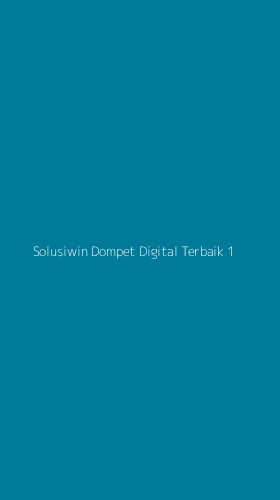 Tampilan Antarmuka Aplikasi Solusiwin Dompet Digital Terbaik - 1