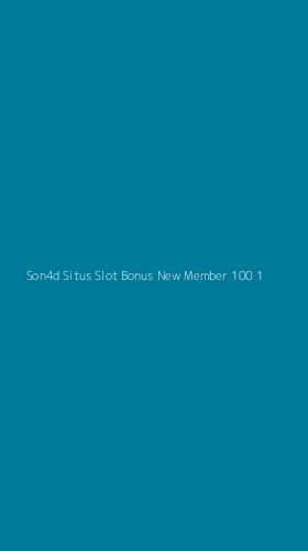 Tampilan Antarmuka Aplikasi Son4d Situs Slot Bonus New Member 100 - 1