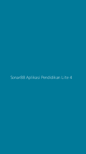 Tampilan Antarmuka Aplikasi Sonar88 Aplikasi Pendidikan Lite - 4
