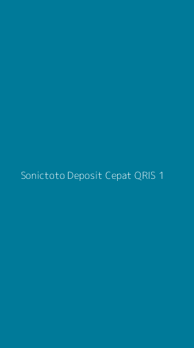 Tampilan Antarmuka Aplikasi Sonictoto Deposit Cepat Qris - 1