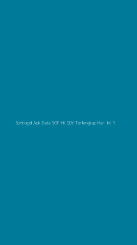 Tampilan Antarmuka Aplikasi Sontogel Apk Data Sgp Hk Sdy Terlengkap Hari Ini - 1