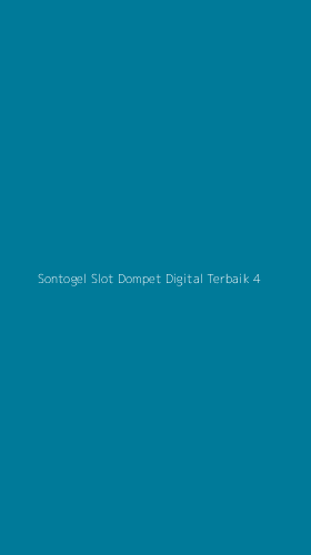 Tampilan Antarmuka Aplikasi Sontogel Slot Dompet Digital Terbaik - 4