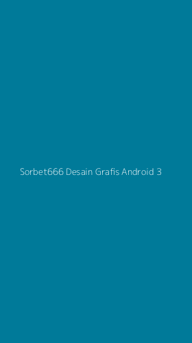 Tampilan Antarmuka Aplikasi Sorbet666 Desain Grafis Android - 3