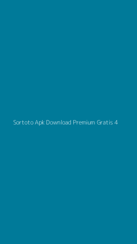 Tampilan Antarmuka Aplikasi Sortoto Apk Download Premium Gratis - 4