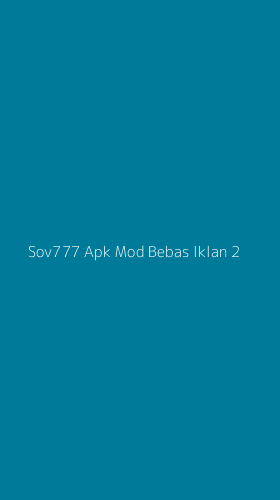 Tampilan Antarmuka Aplikasi Sov777 Apk Mod Bebas Iklan - 2