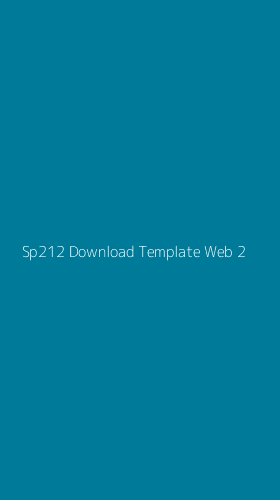 Tampilan Antarmuka Aplikasi Sp212 Download Template Web - 2