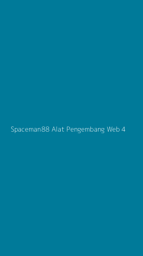 Tampilan Antarmuka Aplikasi Spaceman88 Alat Pengembang Web - 4