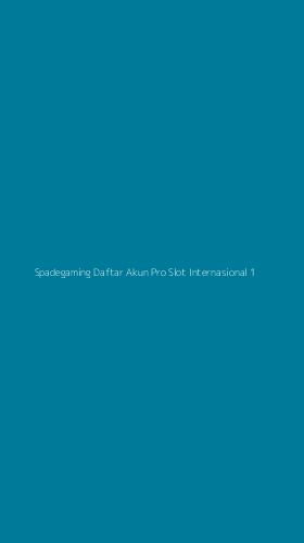 Tampilan Antarmuka Aplikasi Spadegaming Daftar Akun Pro Slot Internasional - 1