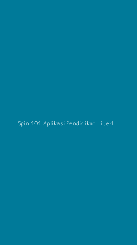 Tampilan Antarmuka Aplikasi Spin 101 Aplikasi Pendidikan Lite - 4