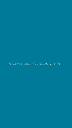 Tampilan Antarmuka Aplikasi Spin235 Prediksi Bola Jitu Malam Ini - 3
