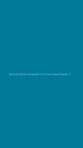 Tampilan Antarmuka Aplikasi Spintoto Daftar Kumpulan Link Situs Game Populer - 3