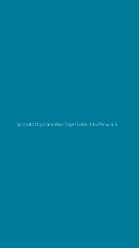 Tampilan Antarmuka Aplikasi Spintoto Rtp Cara Main Togel Colok Jitu Pemula - 3