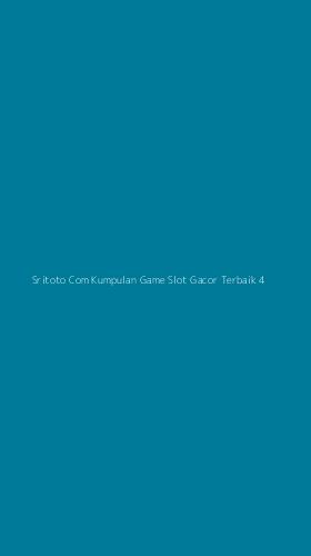 Tampilan Antarmuka Aplikasi Sritoto Com Kumpulan Game Slot Gacor Terbaik - 4
