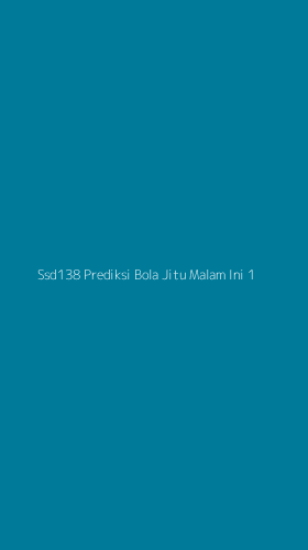 Tampilan Antarmuka Aplikasi Ssd138 Prediksi Bola Jitu Malam Ini - 1