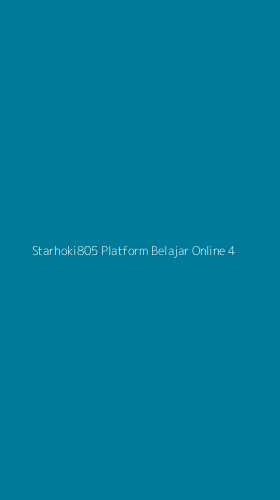 Tampilan Antarmuka Aplikasi Starhoki805 Platform Belajar Online - 4