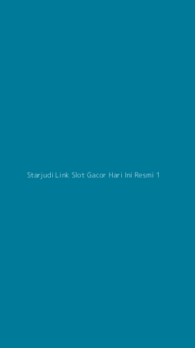 Tampilan Antarmuka Aplikasi Starjudi Link Slot Gacor Hari Ini Resmi - 1