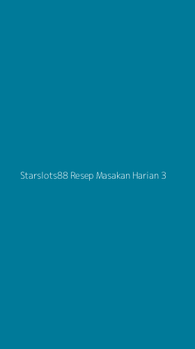 Tampilan Antarmuka Aplikasi Starslots88 Resep Masakan Harian - 3