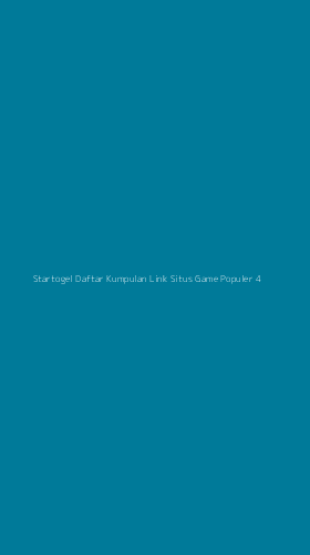Tampilan Antarmuka Aplikasi Startogel Daftar Kumpulan Link Situs Game Populer - 4