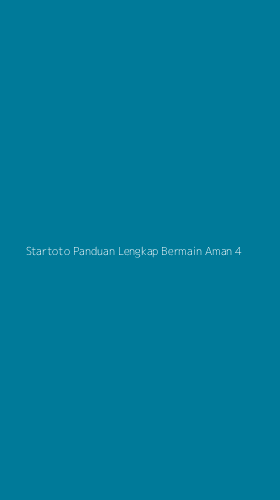 Tampilan Antarmuka Aplikasi Startoto Panduan Lengkap Bermain Aman - 4