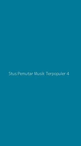 Tampilan Antarmuka Aplikasi Stus Pemutar Musik Terpopuler - 4