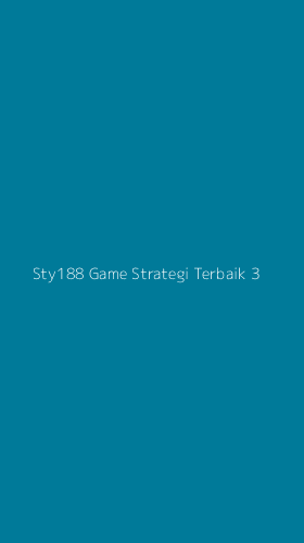 Tampilan Antarmuka Aplikasi Sty188 Game Strategi Terbaik - 3