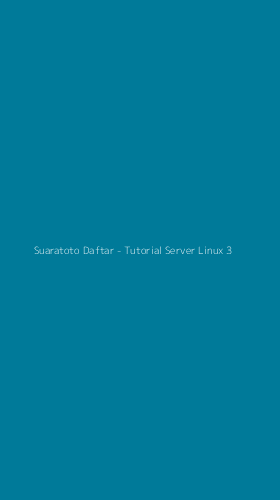 Tampilan Antarmuka Aplikasi Suaratoto Daftar - Tutorial Server Linux - 3