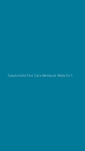 Tampilan Antarmuka Aplikasi Sukatoto4d Slot Cara Membuat Website - 1