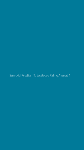 Tampilan Antarmuka Aplikasi Sukro4d Prediksi Toto Macau Paling Akurat - 1