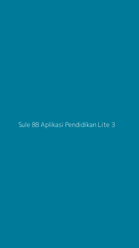 Tampilan Antarmuka Aplikasi Sule 88 Aplikasi Pendidikan Lite - 3