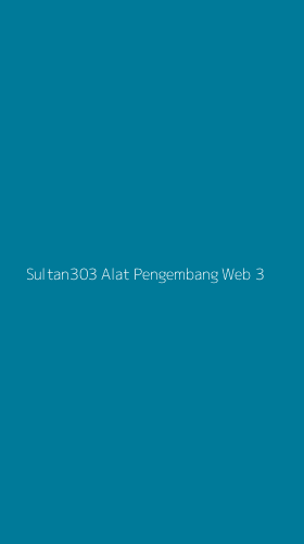 Tampilan Antarmuka Aplikasi Sultan303 Alat Pengembang Web - 3