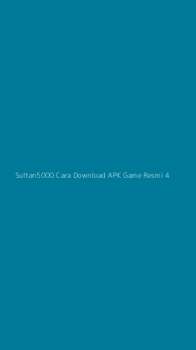 Tampilan Antarmuka Aplikasi Sultan5000 Cara Download Apk Game Resmi - 4