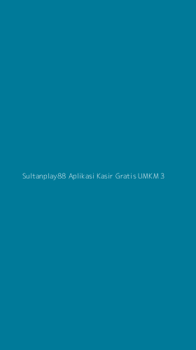 Tampilan Antarmuka Aplikasi Sultanplay88 Aplikasi Kasir Gratis Umkm - 3