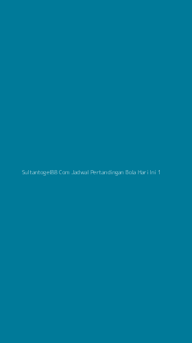 Tampilan Antarmuka Aplikasi Sultantogel88 Com Jadwal Pertandingan Bola Hari Ini - 1