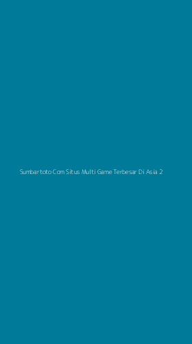 Tampilan Antarmuka Aplikasi Sumbartoto Com Situs Multi Game Terbesar Di Asia - 2