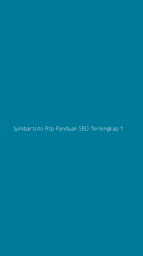 Tampilan Antarmuka Aplikasi Sumbartoto Rtp Panduan Seo Terlengkap - 1